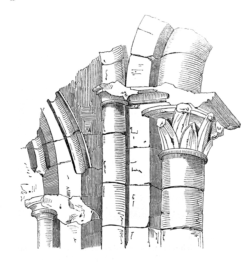 MZK 002 Nr 04 Die Kirchenruine von Zsámbék in Ungarn - Fig. 07 Kapitäle 2