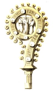 MZK 002 Nr 10 Bischofstab - lithurgisch-symbolische Bedeutung - Tafel Raigern 2