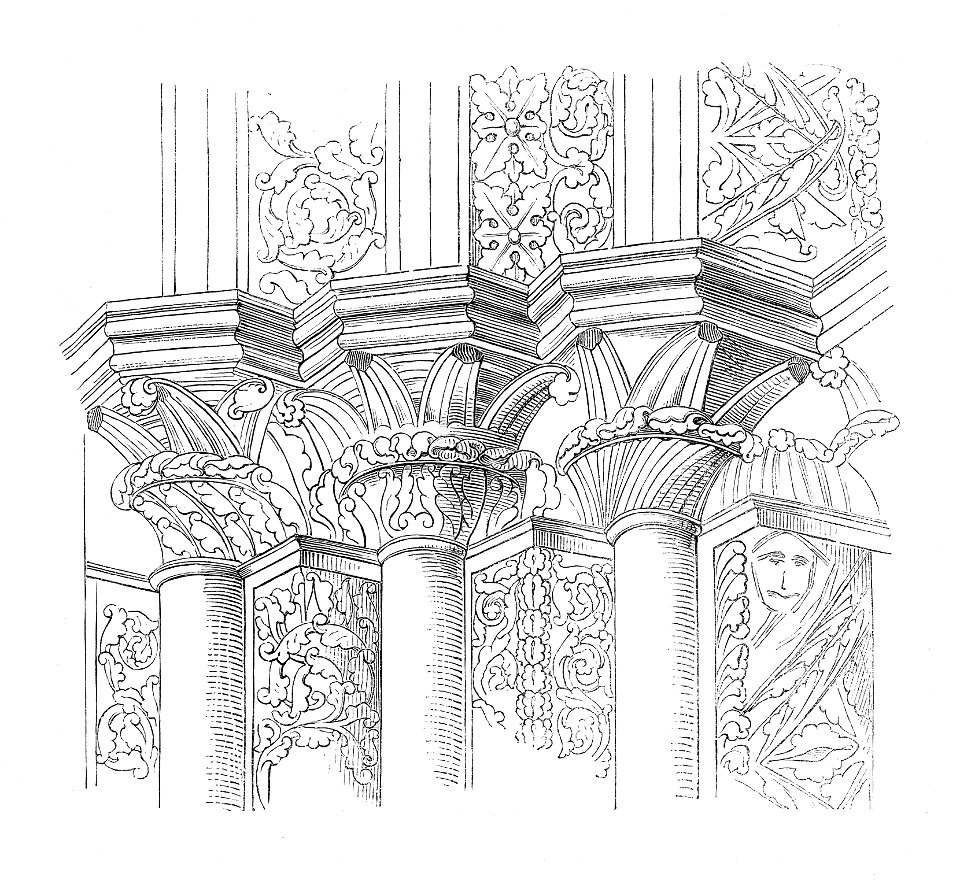 MZK 002 Nr 01 pag 007 Die romanische Kirche zu Lébeny - Fig. 02 Kapitäl 1