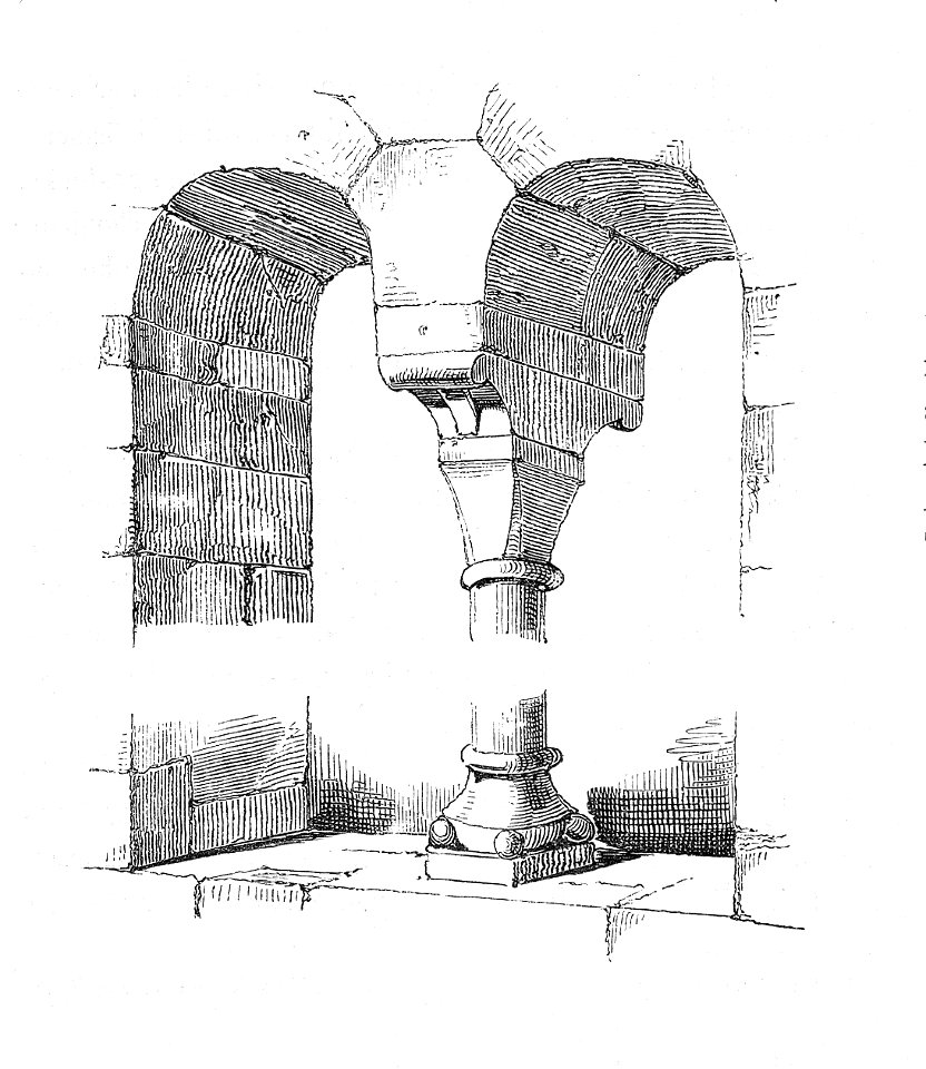 MZK 001 Nr 11 Die St. Gertrudskirche zu Klosterneuburg - Fig. 02 Doppelfenster im Turm über dem Chorraum