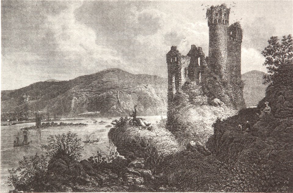 Mäuseturm und Ehrenfels Friedrich Foltz