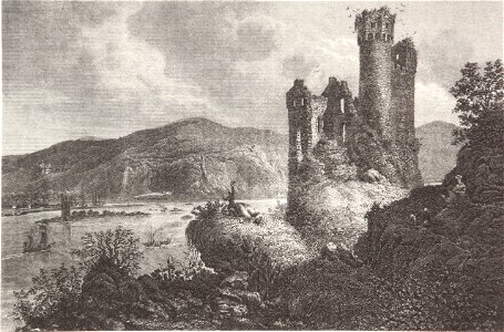 Mäuseturm und Ehrenfels Friedrich Foltz