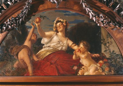 Målning. Julius Kronberg. Abundantia. 1897 - Hallwylska museet - 4361