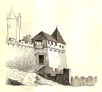 MZK 05 - 1860 Hochosterwitz in Kärnthen (Scheiger) Fig. 05 Hochosterwitz - Vierzehntes, letztes Torhaus