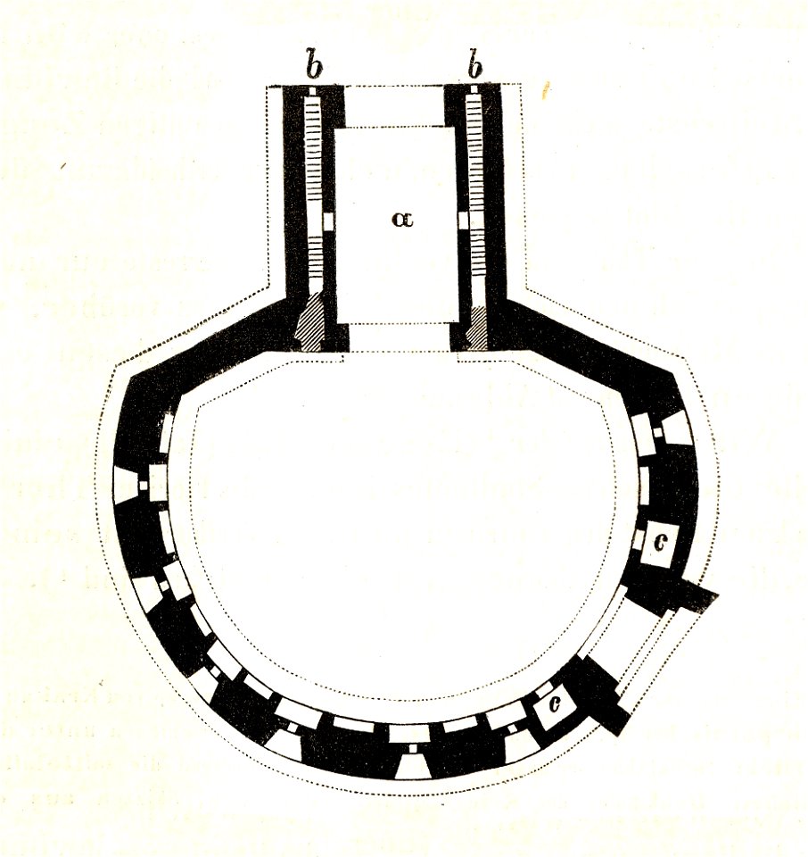 MZK 002 Nr 12 Das Florianitor in Krakau - Fig. 01 Grundriss 1