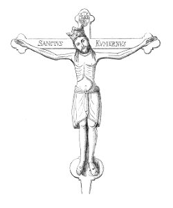 MZK 001 Nr 07 St. Kümmernuss - Christusdarstellung St. Kumernus zu Rankweil