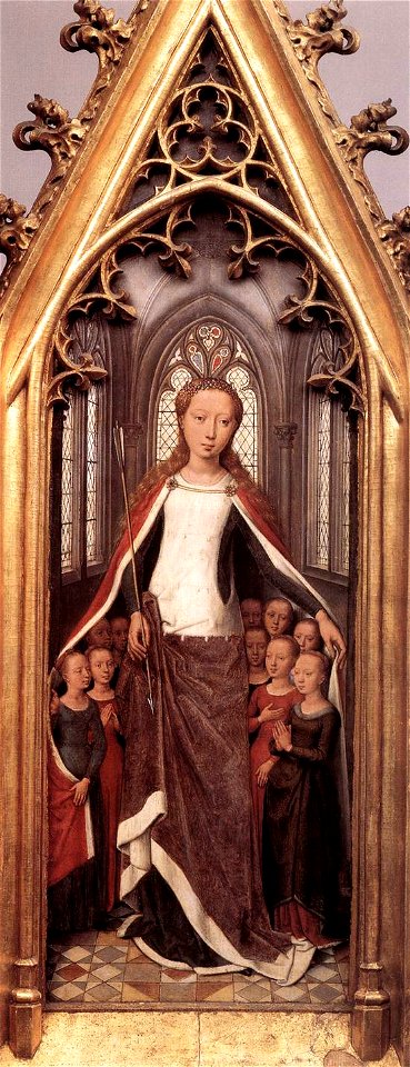 Memling, reliquiario di sant'orsola 08