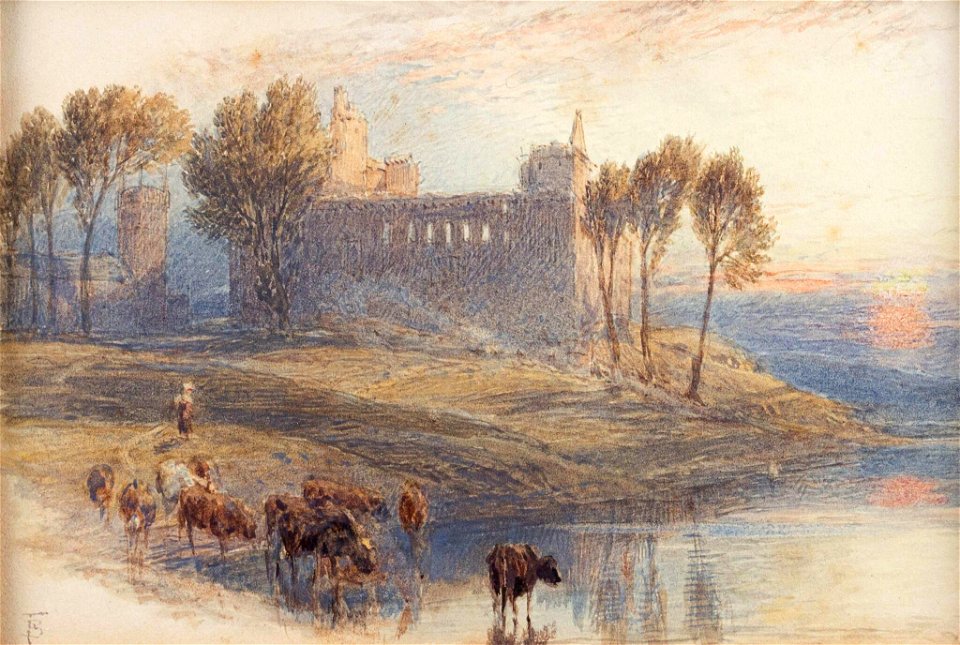 Myles Birket Foster - Linlithgow Castle - 9015