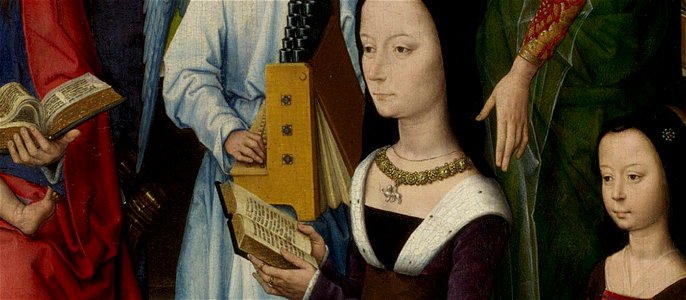 Memling - Donne Triptych NGA Detail1