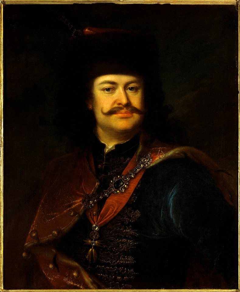 Mányoki, Ádam - Portrait of Prince Ferenc Rákóczi II - Google Art Project