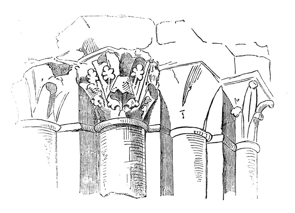 MZK 002 Nr 04 Die Kirchenruine von Zsámbék in Ungarn - Fig. 05 Kapitäle
