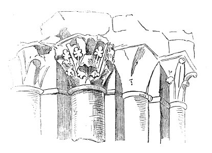 MZK 002 Nr 04 Die Kirchenruine von Zsámbék in Ungarn - Fig. 05 Kapitäle