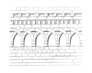 MZK 003 Nr 01 Fig 13 Backsteinbogenfries Klosterkirche Jerichow