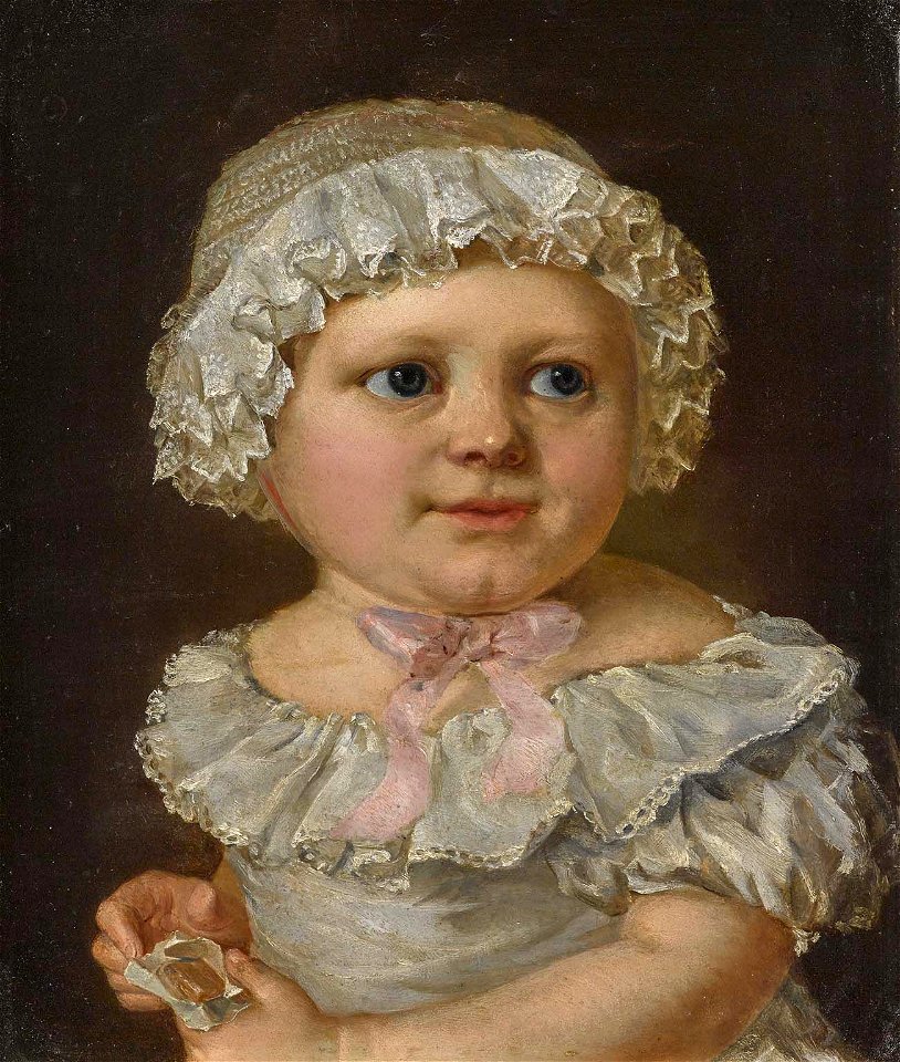 Mädchen mit Bonbon c1830