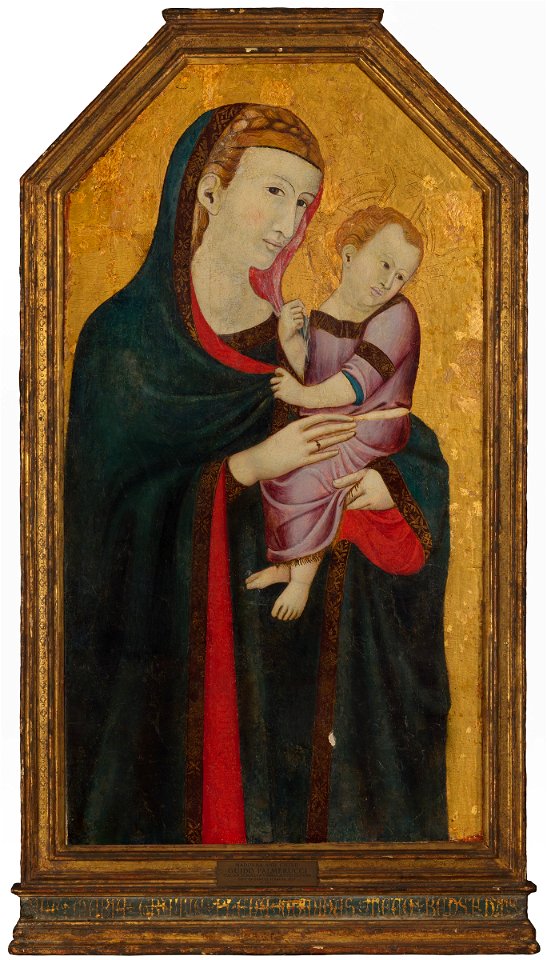 Mello da Gubbio - Madonna and Child - 1962.158 - Fogg Museum - Free ...