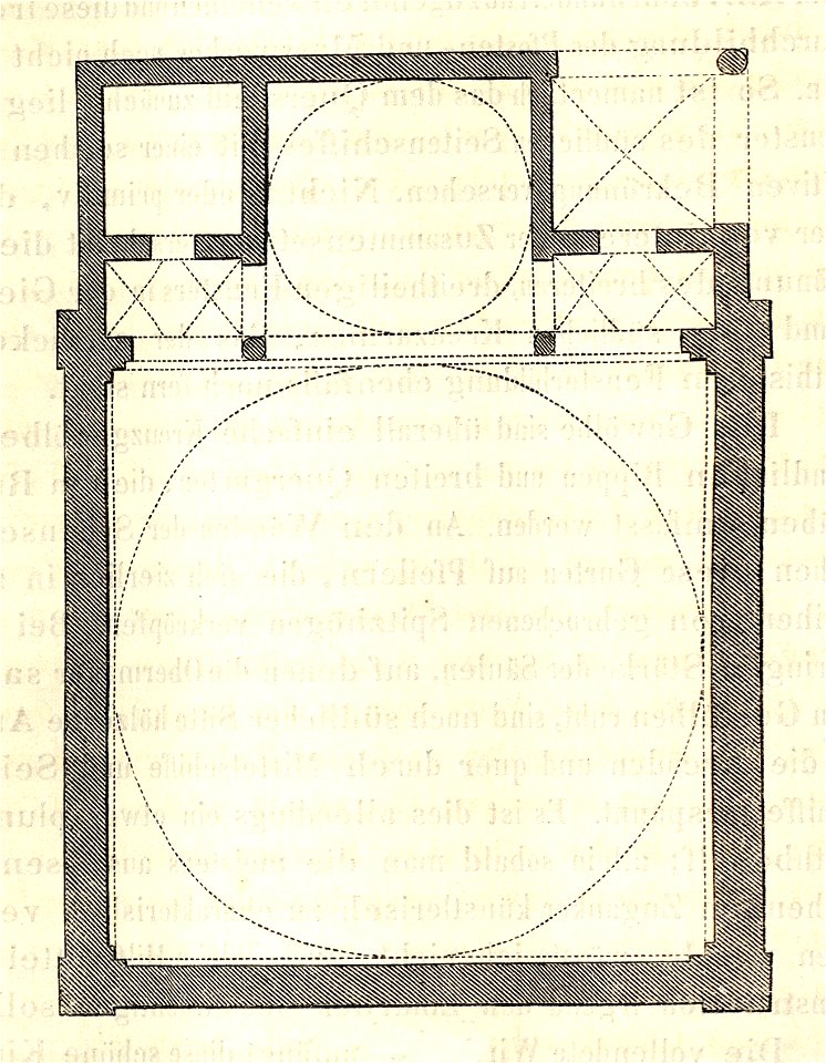 MZK 05 - 1860 Reisenotizen Italien Fig 024 Padua Baptisterium