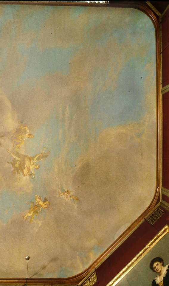 Målning. Julius Kronberg. Perseus befriar Andromeda. 1918. Detalj - Hallwylska museet - 30045