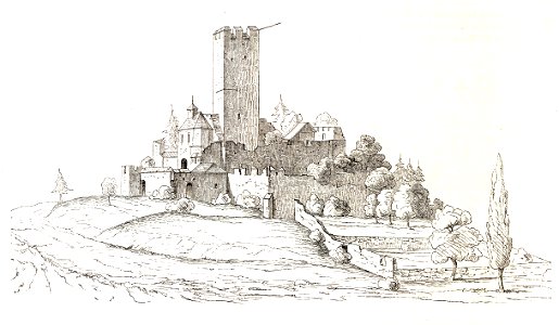 MZK 008 06 Baudenkmale der Stadt Friesach Fig. 14 Feste Geyersberg mit St. Annakapelle