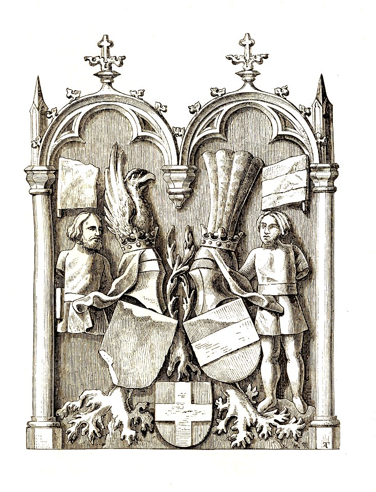 MZK 11 1866 Wappen der Stadt Wien Fig 12 Relief am ehemaligen Salzturm