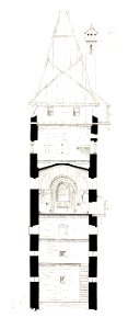 MZK 008 06 Baudenkmale der Stadt Friesach Fig. 07 Festung Hauptturm Rekonstruktion