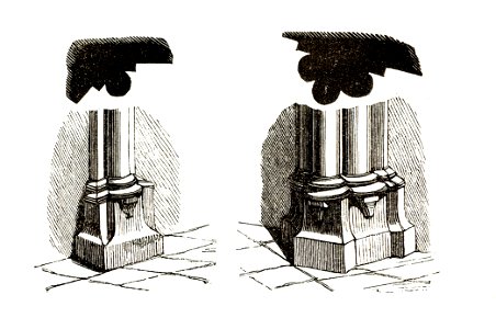 MZK 008 06 Baudenkmale der Stadt Friesach Fig. 31 Dominikanerkirche Pfeilerfüsse
