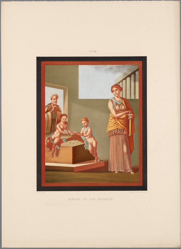 Médée et ses enfants, objectnr A 12834