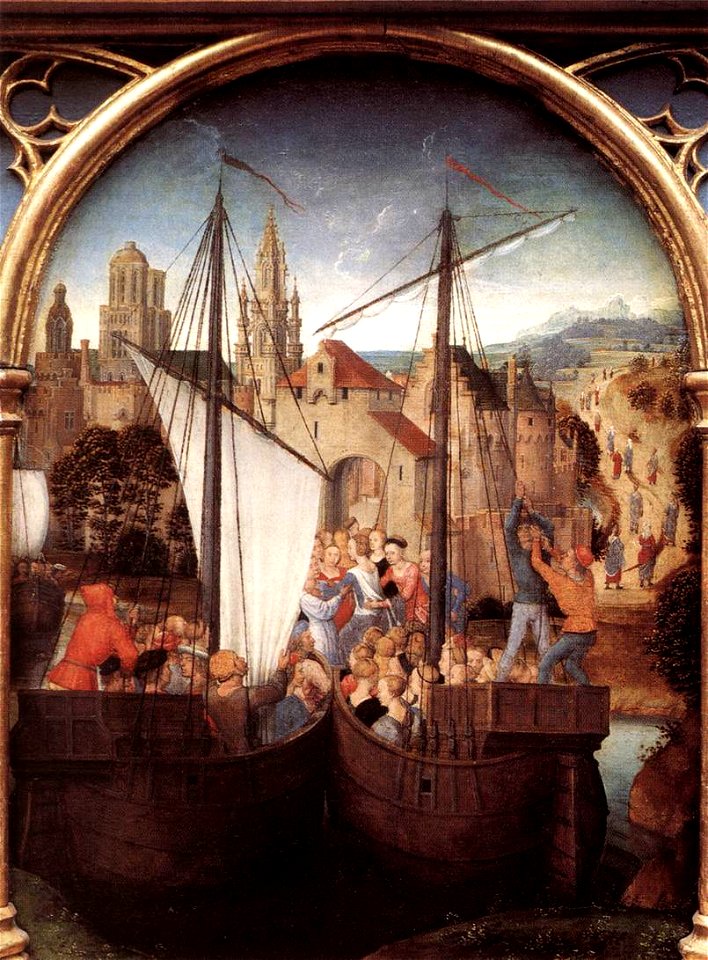 Memling, reliquiario di sant'orsola 02