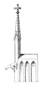 MZK 001 Nr 10 Charakteristik der Baudenkmale Böhmens - Fig. 36 Bartholomäuskirche Kolin - Detail Chor