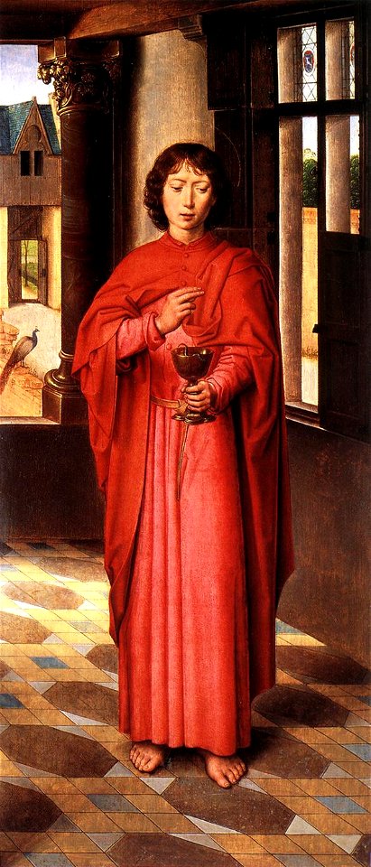 Memling, trittico donne 07