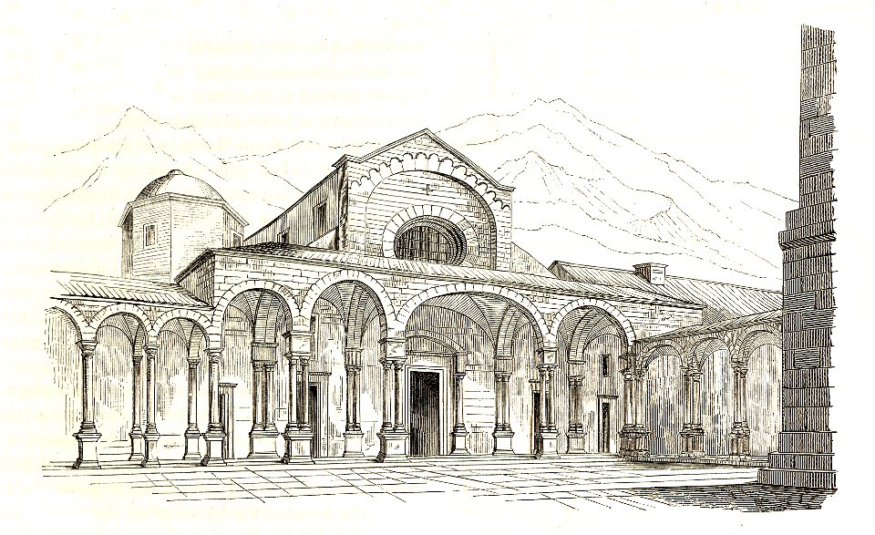 MZK 05 - 1860 Reisenotizen Italien Fig 001 Chiavenna S. Lorenzo