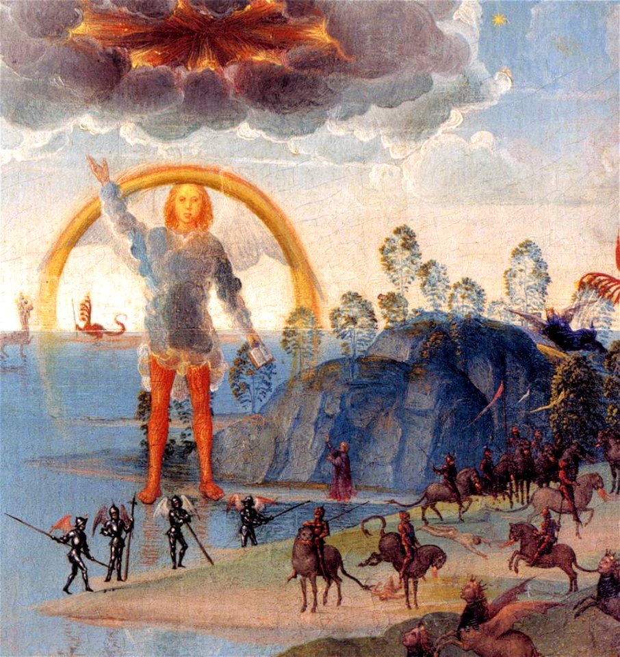 Memling, Hans - St John Altarpiece (detail) - 1474-79