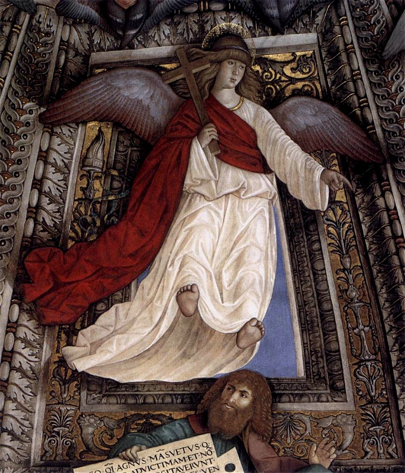 Melozzo da forlì angelo, loreto
