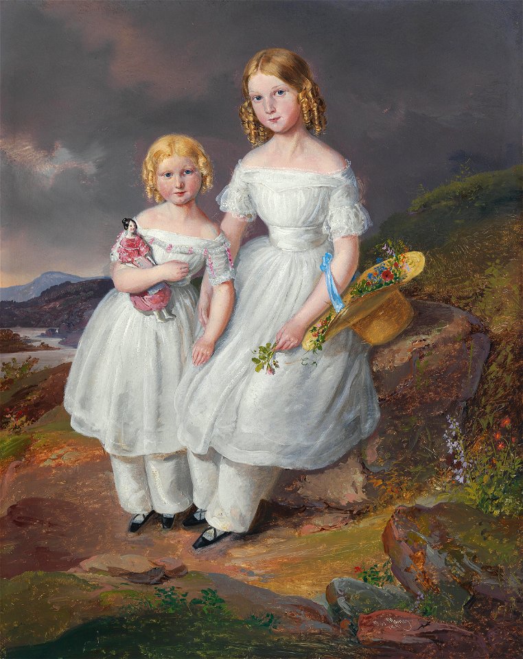 Mánes – Franziska and Seraphine Kolowrat Krakowsky