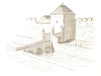 MZK 008 06 Baudenkmale der Stadt Friesach Fig. 01 Neumarkter Thor alter Zustand