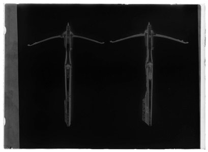Målskjutningsarmborst, Tyskland 1646 - Livrustkammaren - 26045-negative
