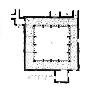 MZK 002 Nr 03 Alte Kunstdenkmale in Botzen und Umgebung - Fig. 01 Franziskanerkloster Kreuzgang