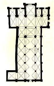MZK 05 - 1860 Reisenotizen Italien Fig 054 Prato Dom - Grundriss