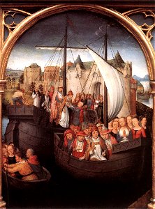 Memling, reliquiario di sant'orsola 04