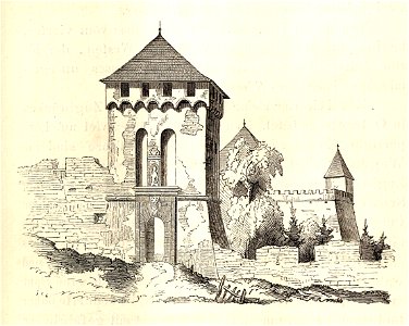 MZK 05 - 1860 Hochosterwitz in Kärnthen (Scheiger) Fig. 02 Hochosterwitz - Siebtes Torhaus