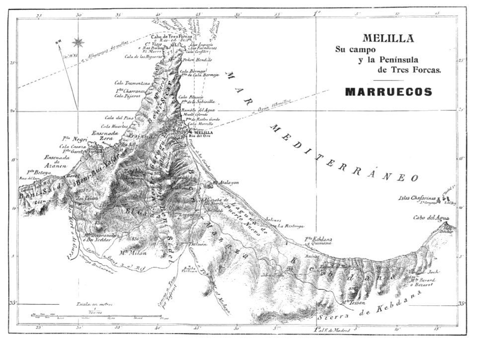 Melilla. Su campo y la Península de Tres Forcas