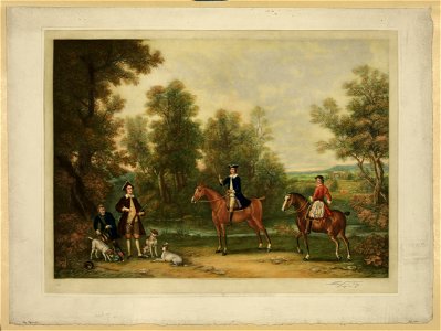 Members of the Beaufort hunt LCCN2003690897