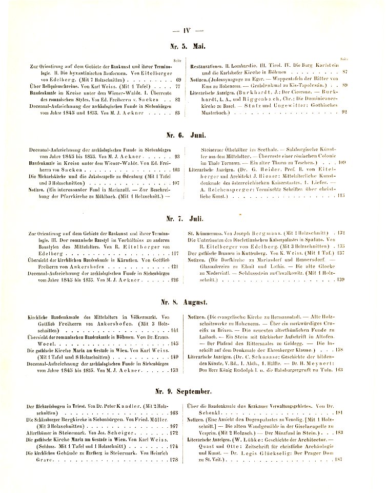 MZK 01 - 1856 Inhaltsverzeichnis 2 von 3