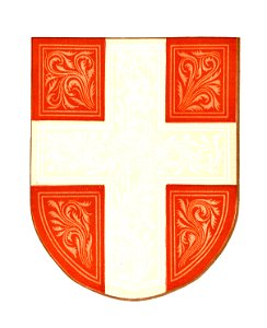MZK 11 1866 Wappen der Stadt Wien Tafel 2 Faksimile des Wappen auf den Weingarttafeln 1475