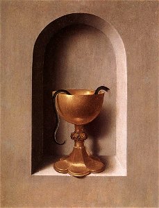 Memling St John and Veronica Diptych reverse right