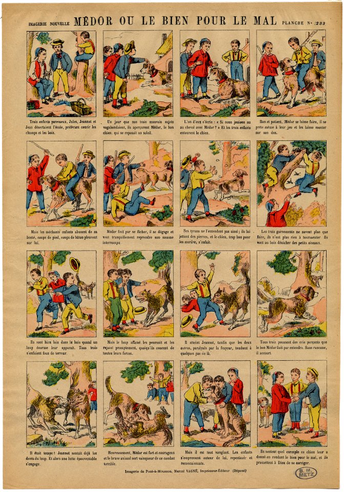 Médor ou le bien pour le mal FIE IPO 73