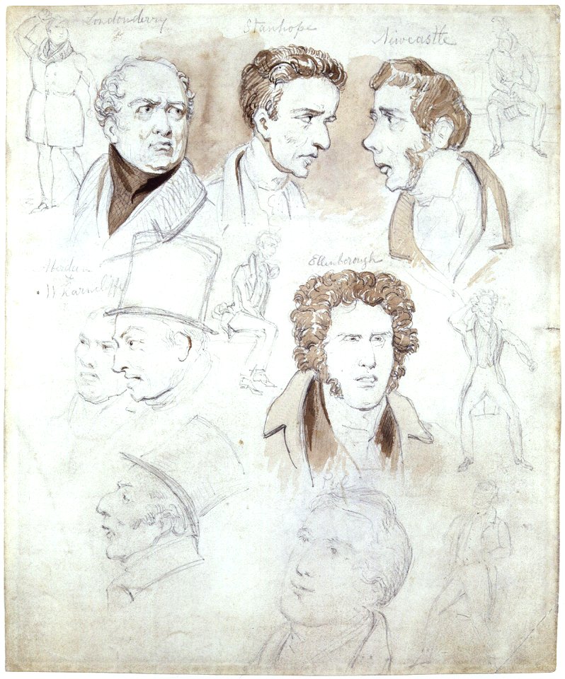 Members of the House of Lords by (Isaac) Robert Cruikshank