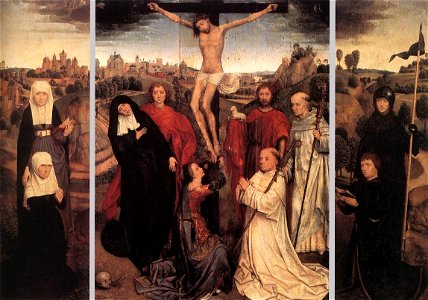 Memling Triptych of Jan Crabbe. Free illustration for personal and commercial use.