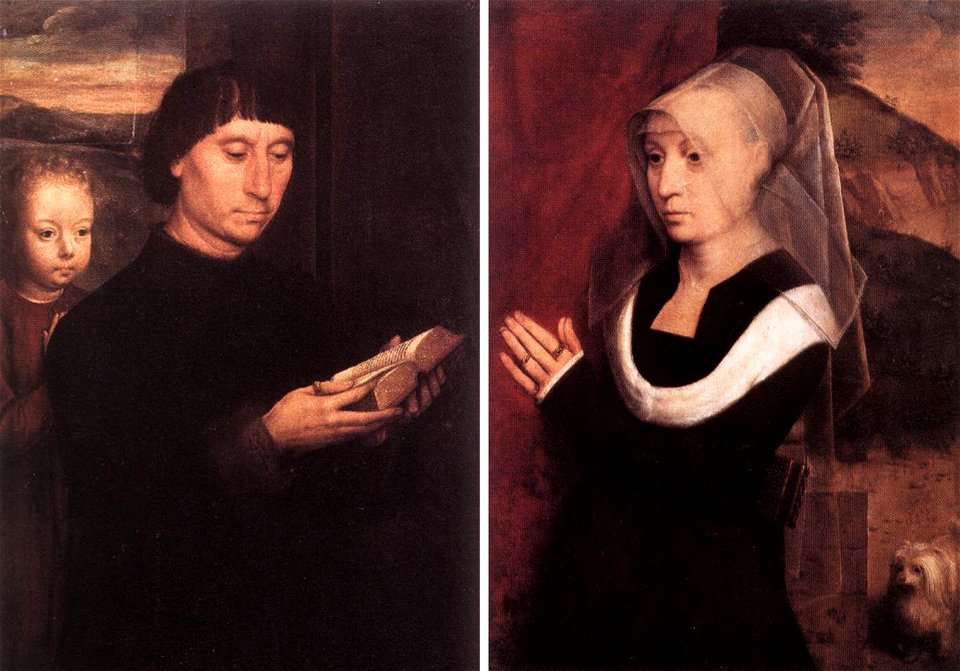 Hans Memling - Donors - WGA14982-5
