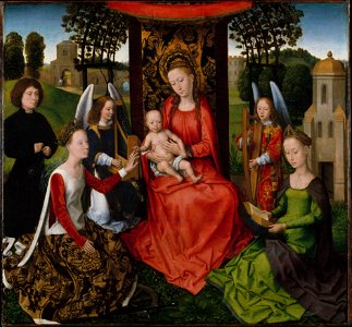 Memling Mystic Marriage of St Catherine