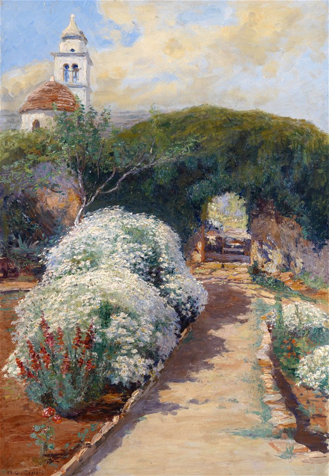 Menci Clement Crncic Blühender Klostergarten